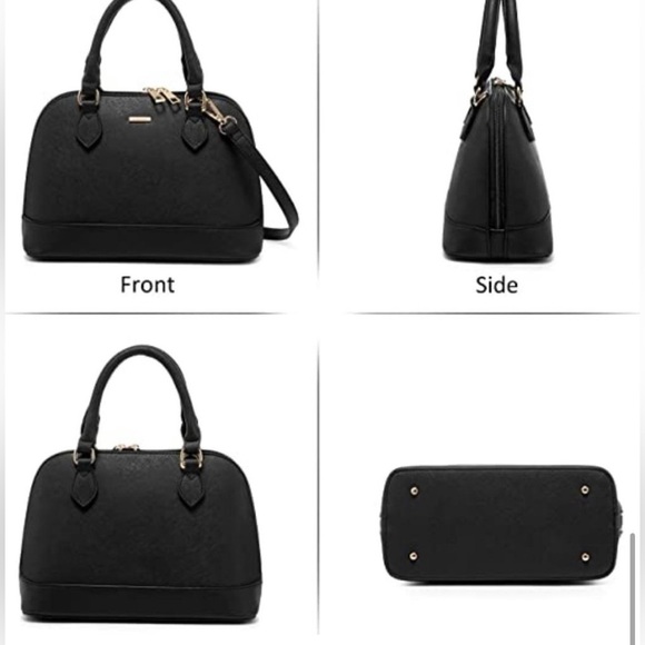 NWT Lovevook Dome Satchel Handheld/Shoulder Small Crossbody Purse w/ Double Zip - Picture 7 of 9